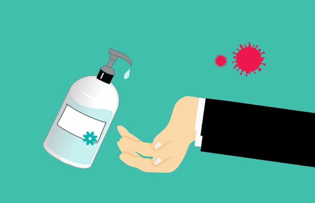 hand hygiene illustration @canva