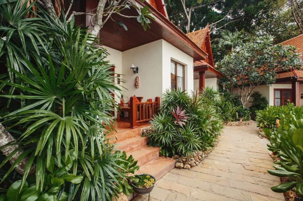 Guesthouse garden