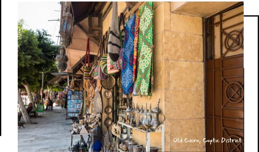 Gift Shop in Old Cairo's Coptic district