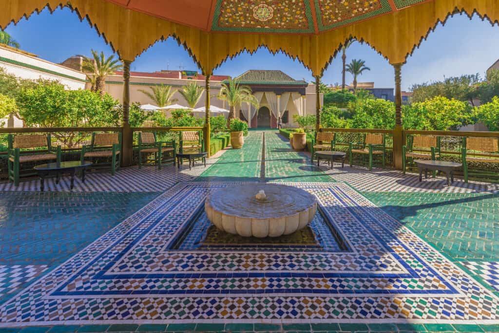 Le Jardin Secret gardens, Marrakech, Morocco
