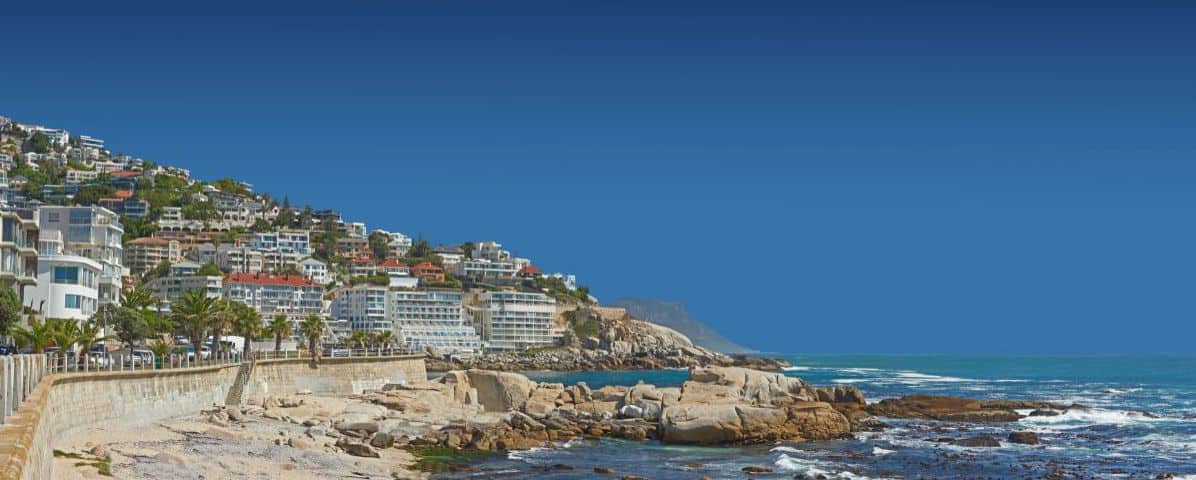 A Sea Point view in the sunshine